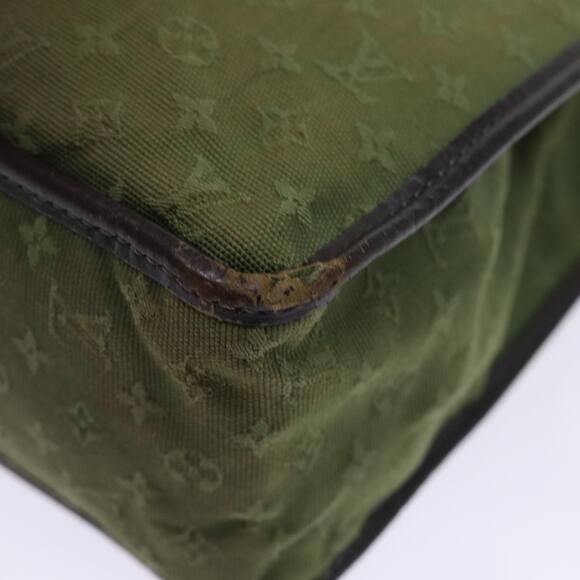 LOUIS VUITTON Monogram Mini Sac Catline Hand Bag Tst Khaki M92327 - Picture 13 of 16